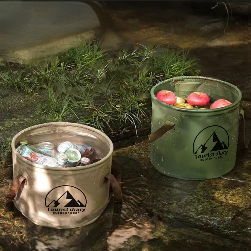 Portable Folding Camping Bucket – 10L & 20L