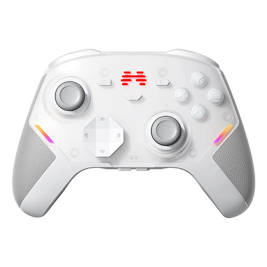White Wireless Gaming Controller – Bluetooth & 2.4GHz