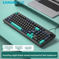 Sangee K18 Wired Backlit Keyboard with Volume Knob