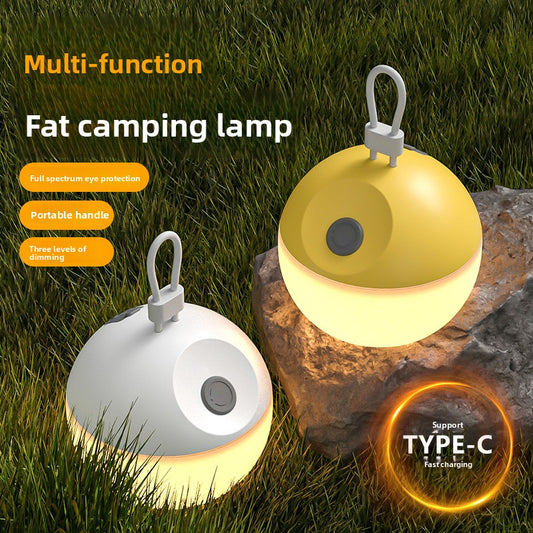 Rechargeable Silicone LED Camping Light – 1800mAh