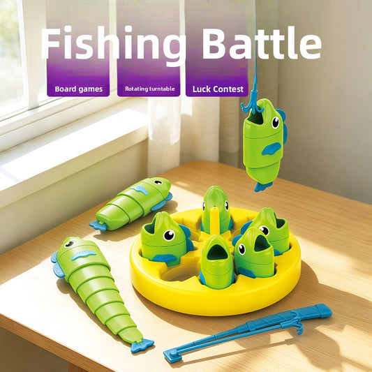 Tabletop Fishing Game – 8 Fish & 2 Telescopic Rods — QIUOLA | qiuola.com