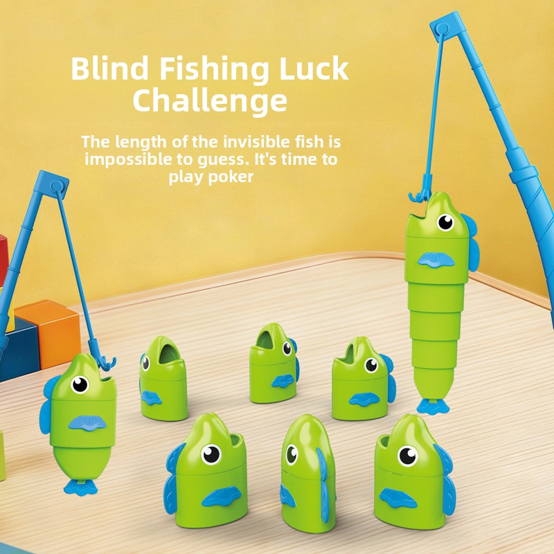 Tabletop Fishing Game – 8 Fish & 2 Telescopic Rods — QIUOLA | qiuola.com