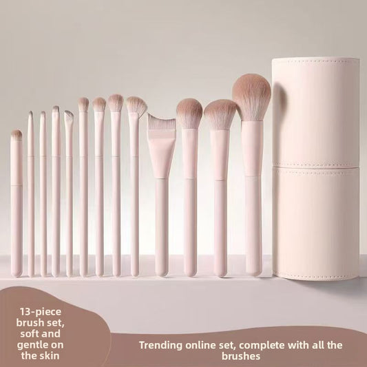 Peach Blossom Makeup Brushes – Sets & Pouch Options