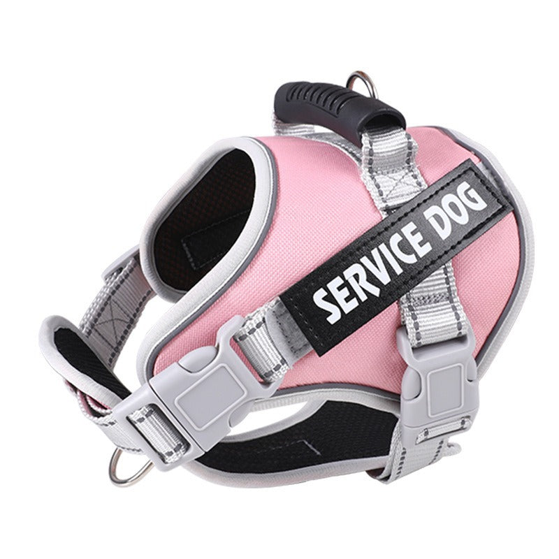 Adjustable Reflective Dog Harness – Leash Options — QIUOLA | qiuola.com