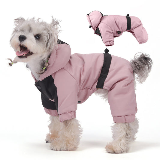 Hooded Four-Leg Dog Jacket, S–3XL — QIUOLA | qiuola.com