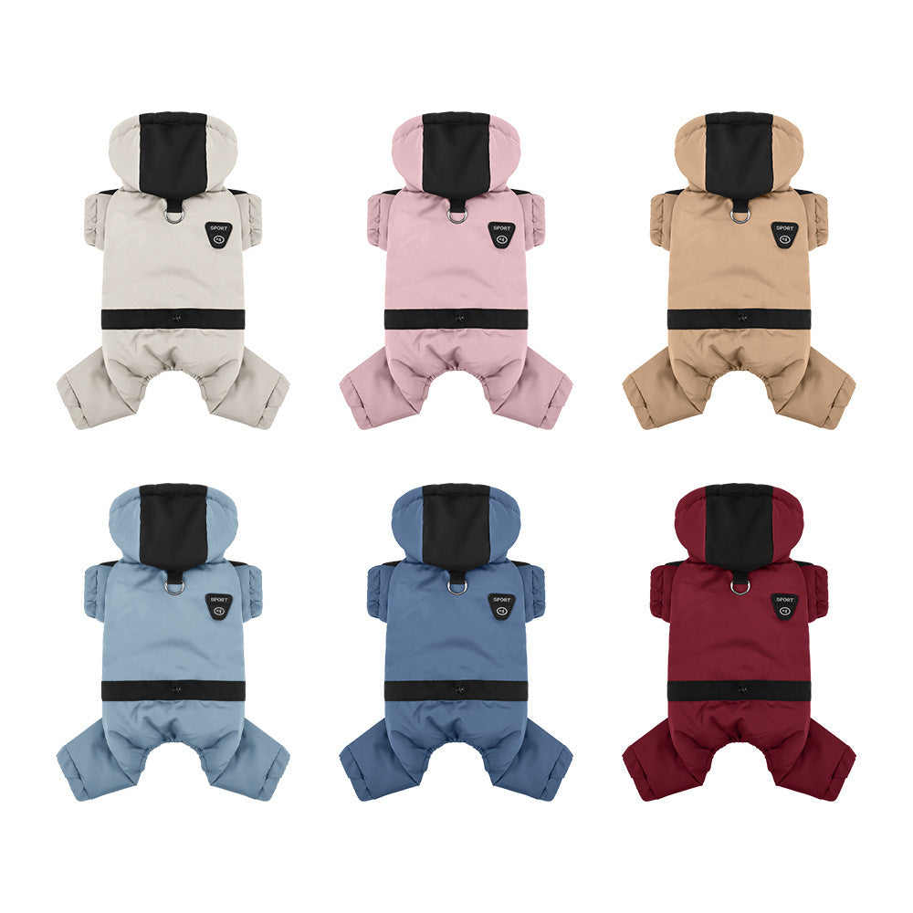 Hooded Four-Leg Dog Jacket, S–3XL — QIUOLA | qiuola.com