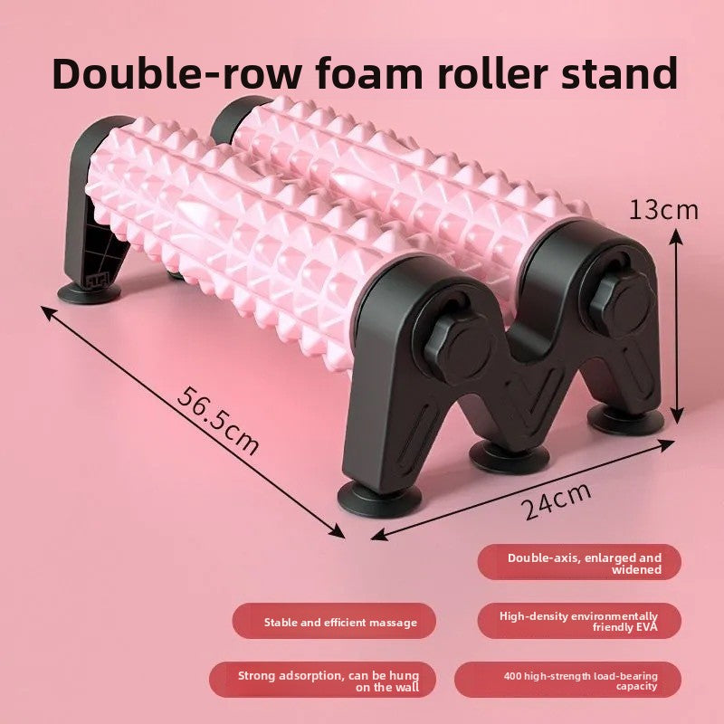 Dual-Axis Massage Roller with Suction Cups — QIUOLA | qiuola.com