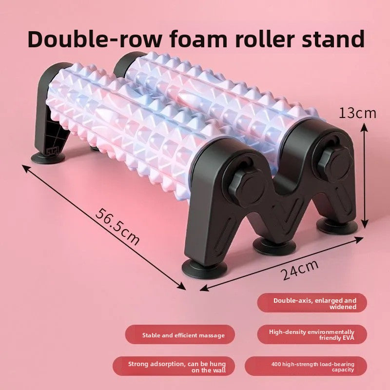 Dual-Axis Massage Roller with Suction Cups — QIUOLA | qiuola.com