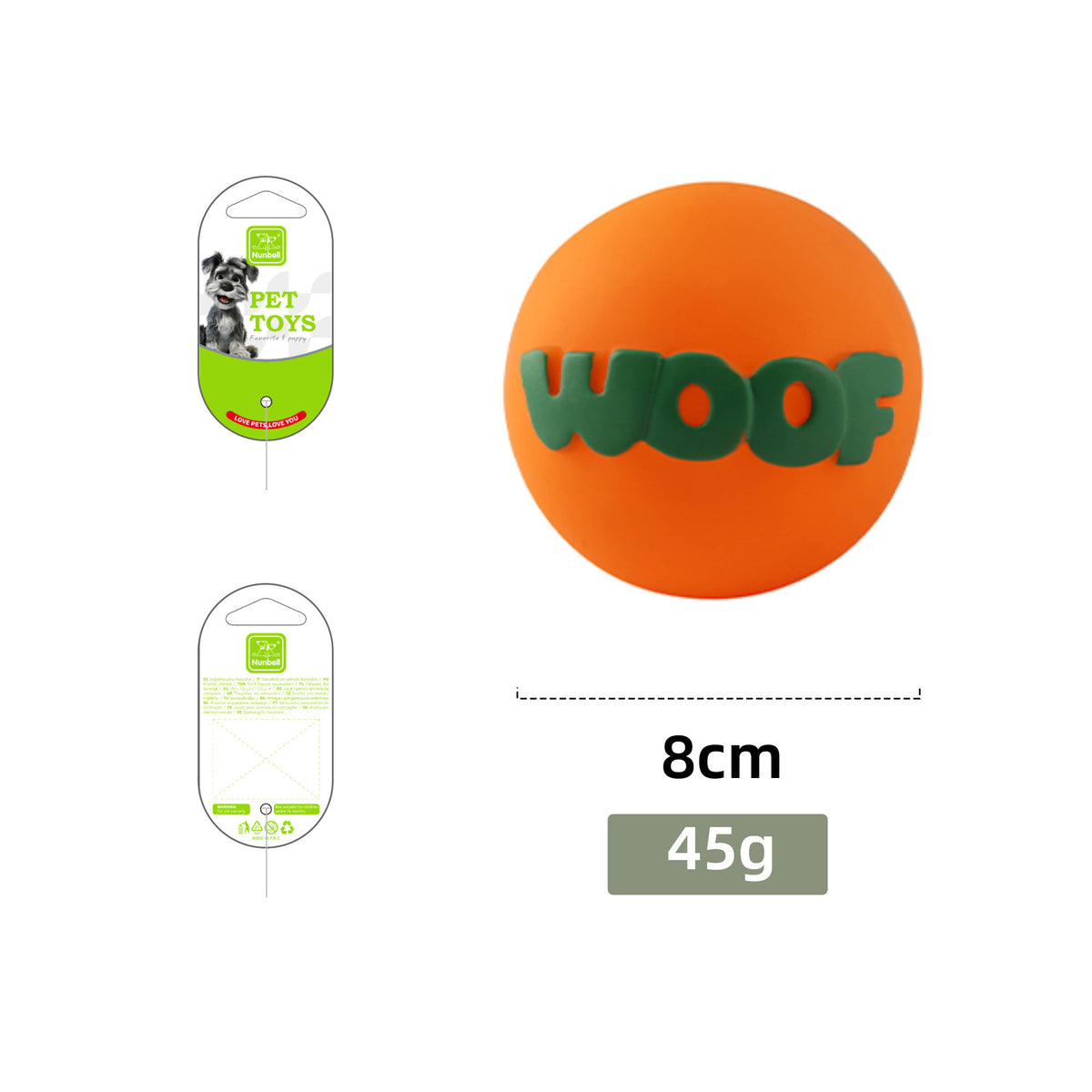 WOOF Pet Play Toy – Football, Bone & Ball Styles — QIUOLA | qiuola.com