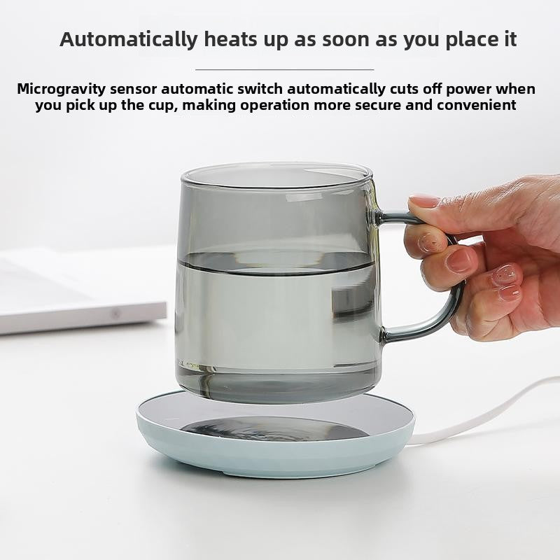 Electric Mug Warmer with 3 Heat Settings & Cup Sensor