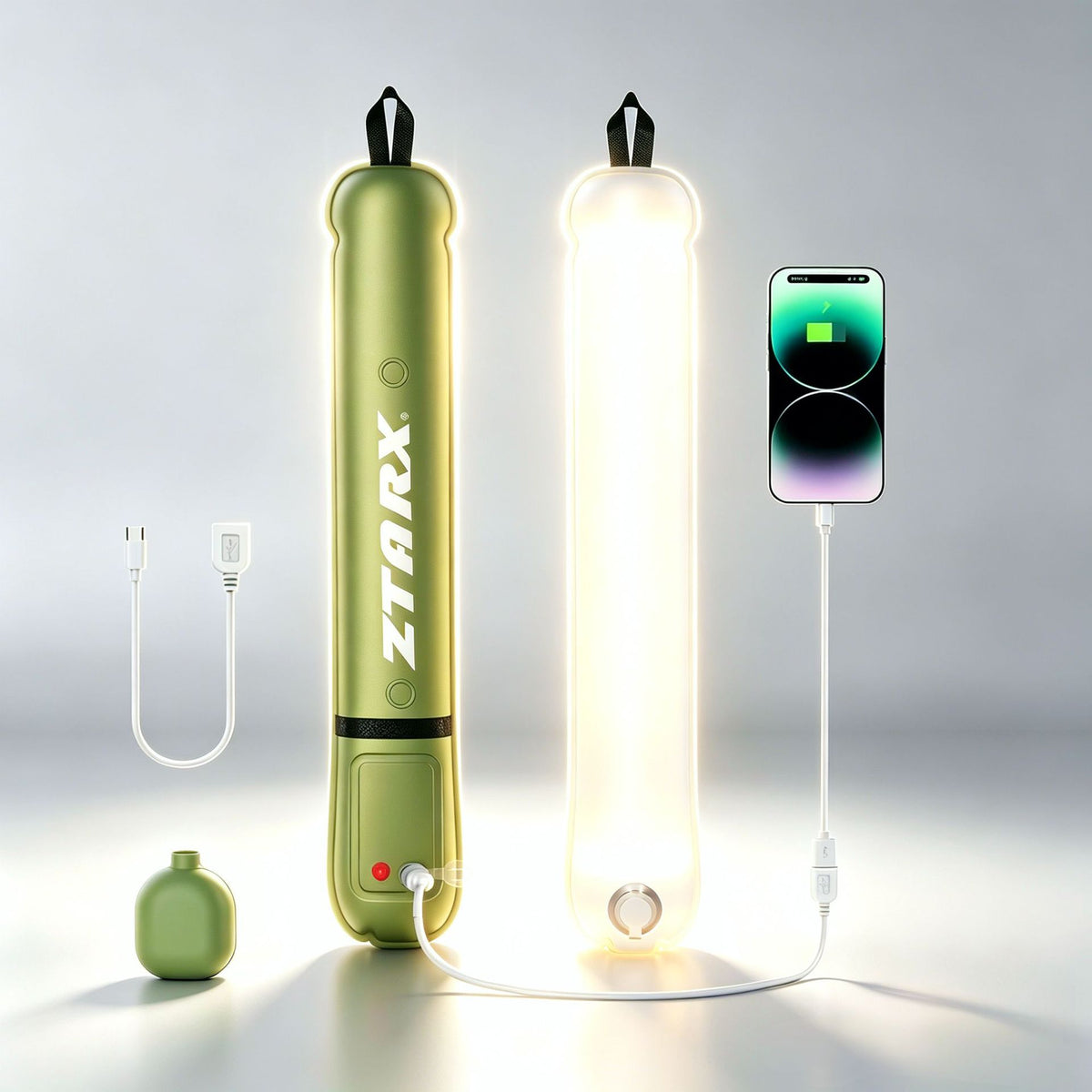 Solar Inflatable LED Camping Light – B30, B60 & B86