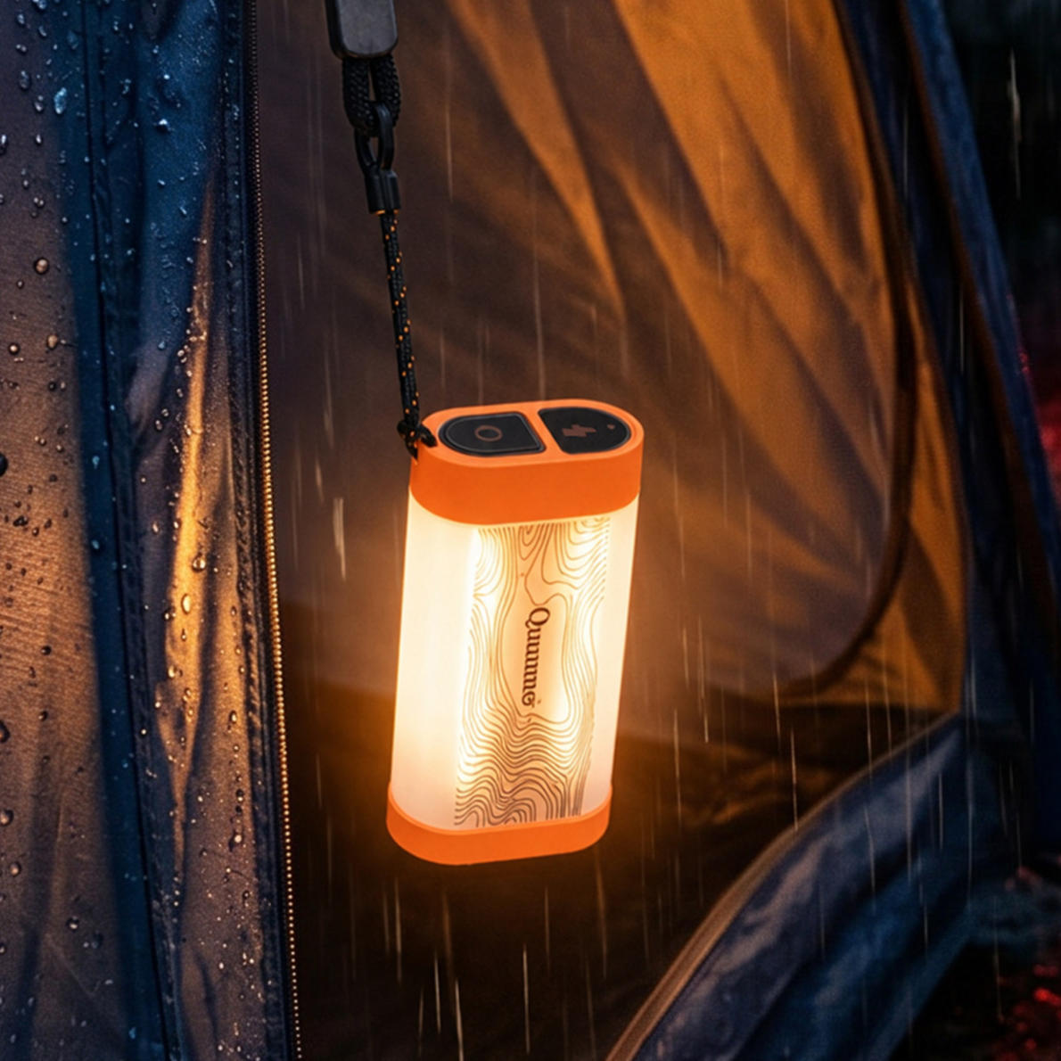 Magnetic LED Camping Light with Carry Handle