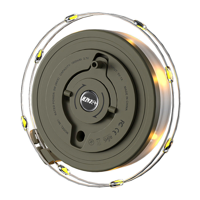 Rechargeable LED Camping String Lights – Warm & RGB Options