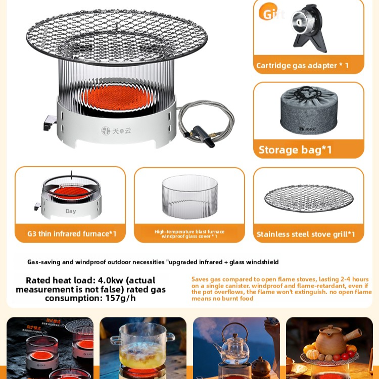 G3 Modular Camping Gas Stove – Stove & Tea Kit Options