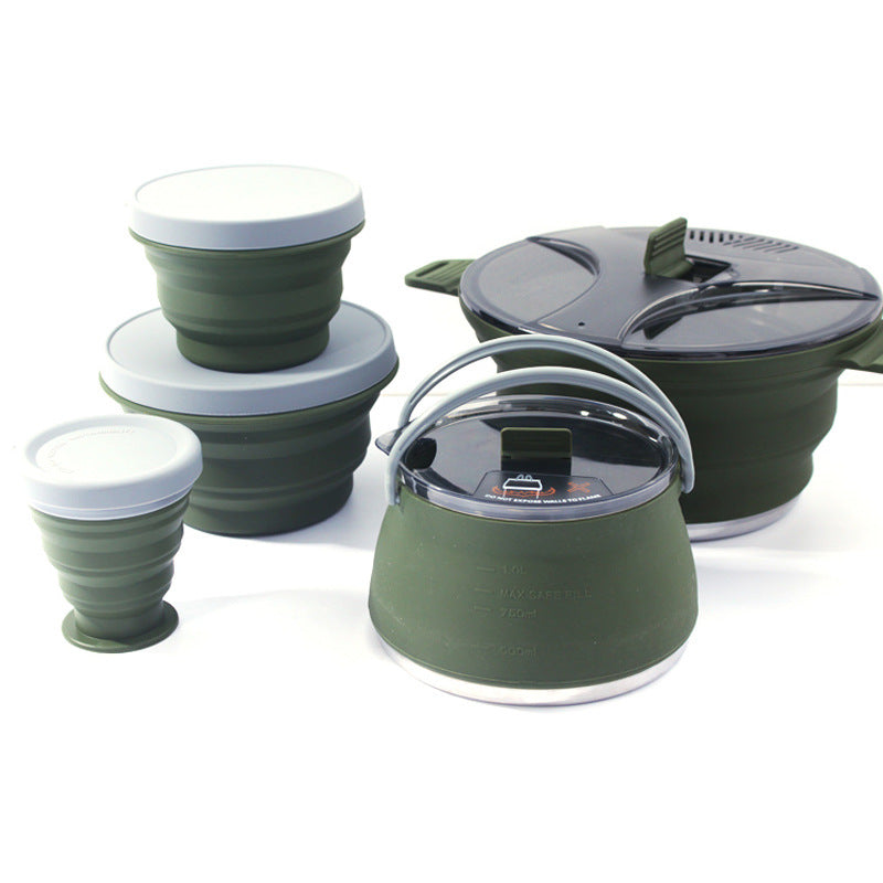 Foldable Camping Cookware – Pot & Set Options