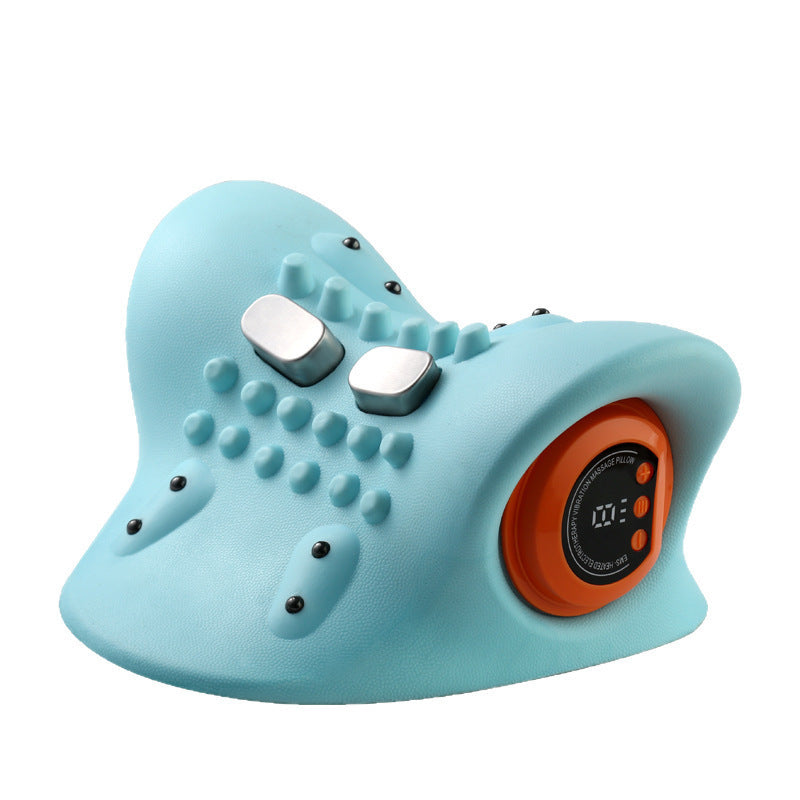 Rechargeable Massage Pillow – Sky Blue