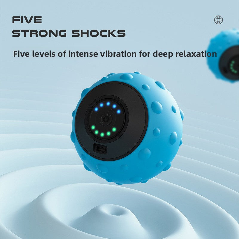 Rechargeable Vibrating Massage Ball – 5 Speed Levels — QIUOLA | qiuola.com