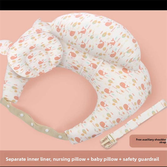 U-Shaped Nursing Pillow with Soft Fibre Filling — QIUOLA | qiuola.com