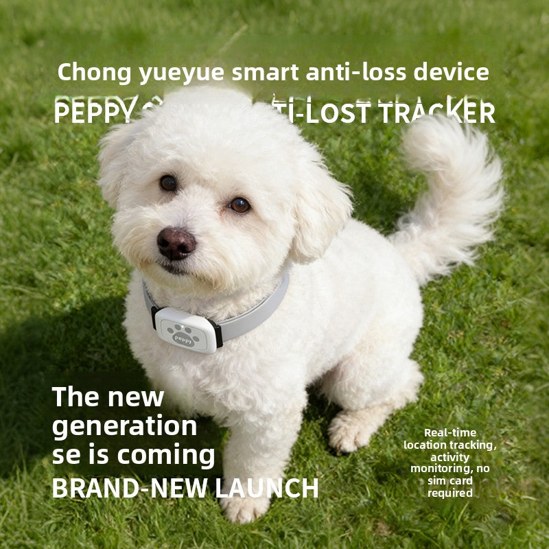 Pet Collar Location Tracker with Rechargeable Battery