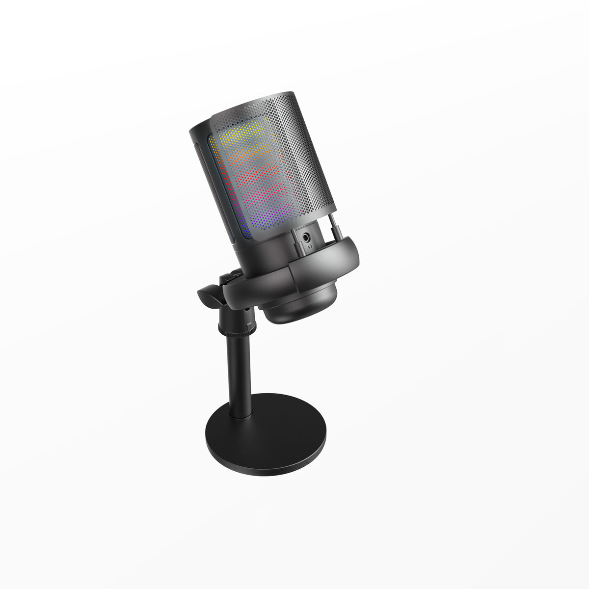 HS-ME6S USB Condenser Microphone with RGB Lighting