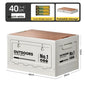 Foldable Side-Opening Camping Storage Box – Optional Wooden Top
