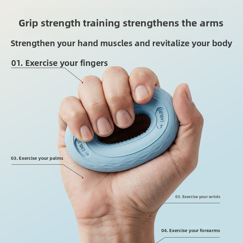 Silicone Grip Strengthener Ring – 10–70 lb Options