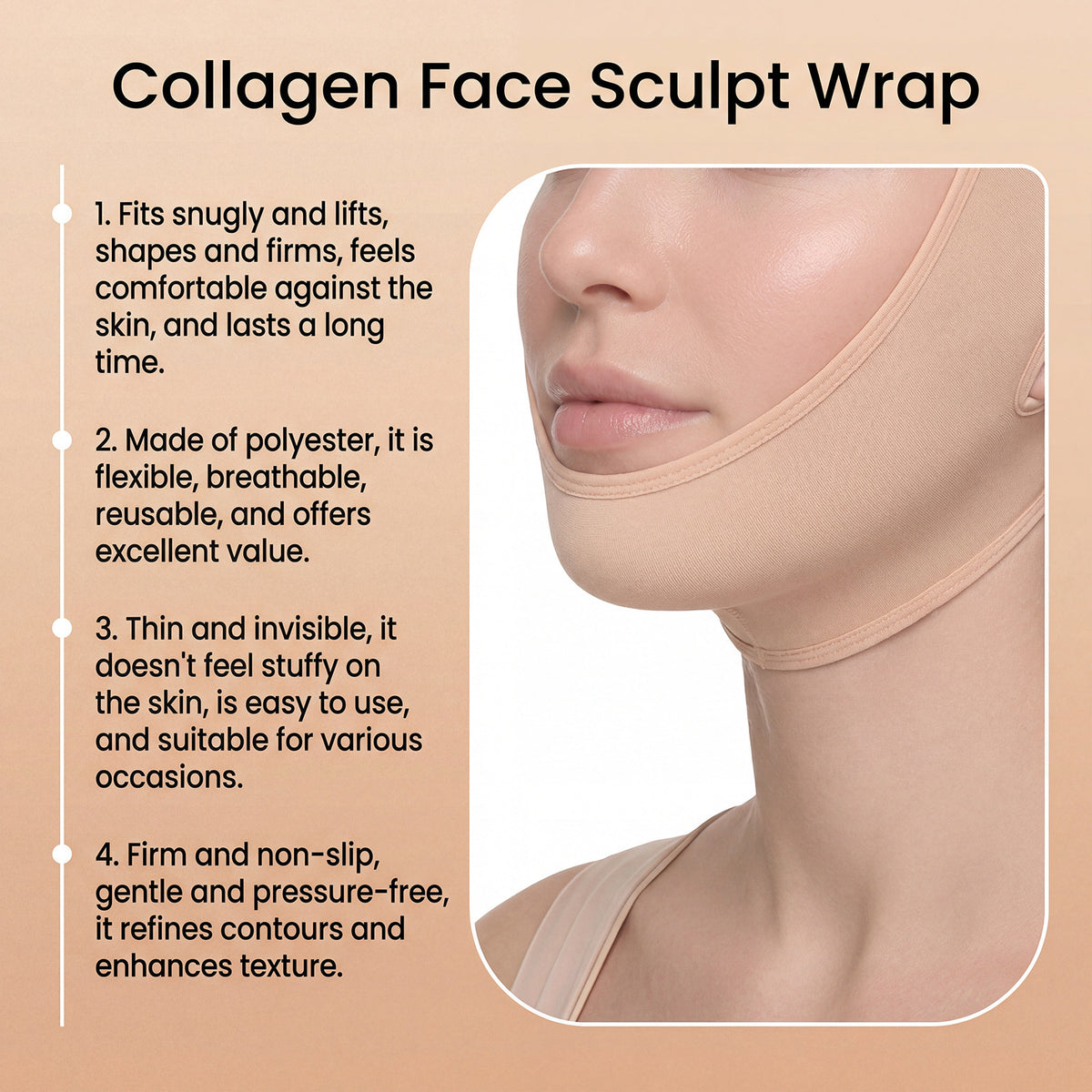 Elastic Facial Care Patch – 1 Piece — QIUOLA | qiuola.com