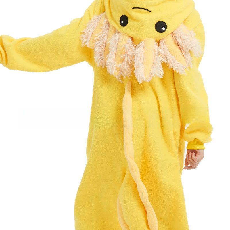 Salamander Hooded Fleece Onesie for Kids & Adults — QIUOLA | qiuola.com