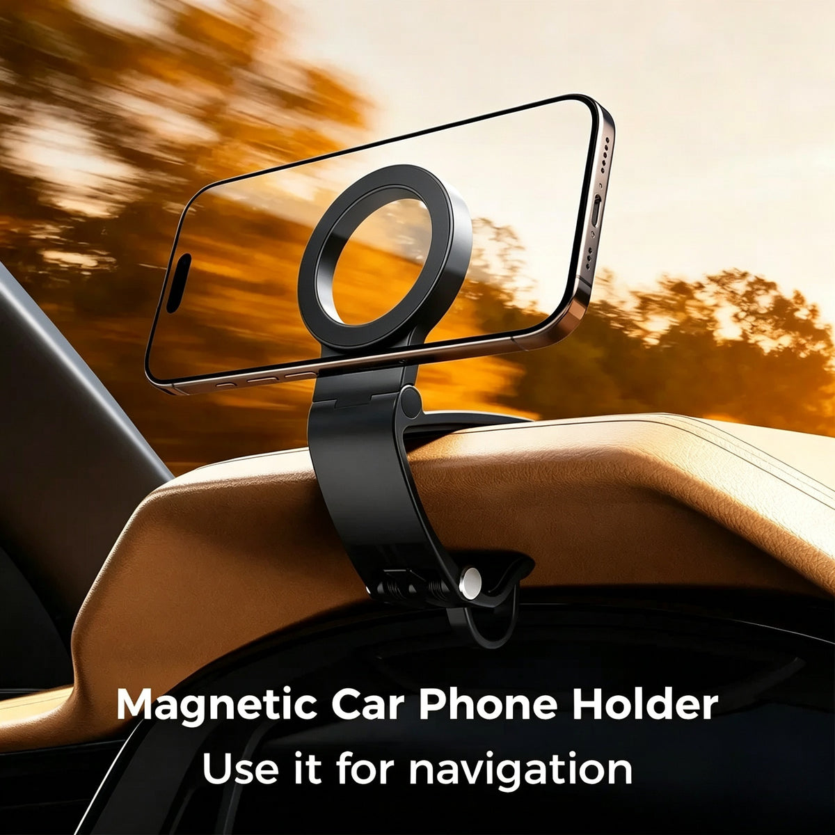 Foldable Magnetic Phone Stand – Adjustable, Black — QIUOLA | qiuola.com