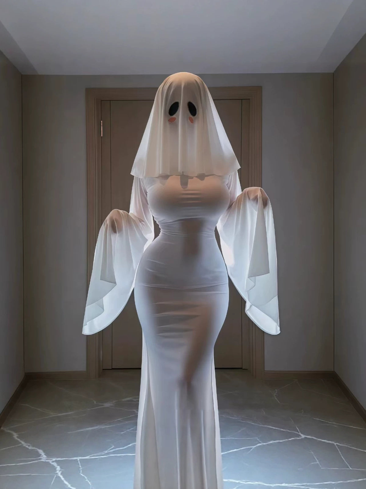 Women's Ghost Girl Cosplay Costume Dress — QIUOLA | qiuola.com