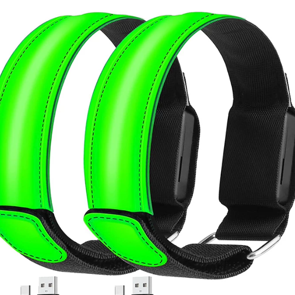 USB-Rechargeable Glowing Running Armband — QIUOLA | qiuola.com