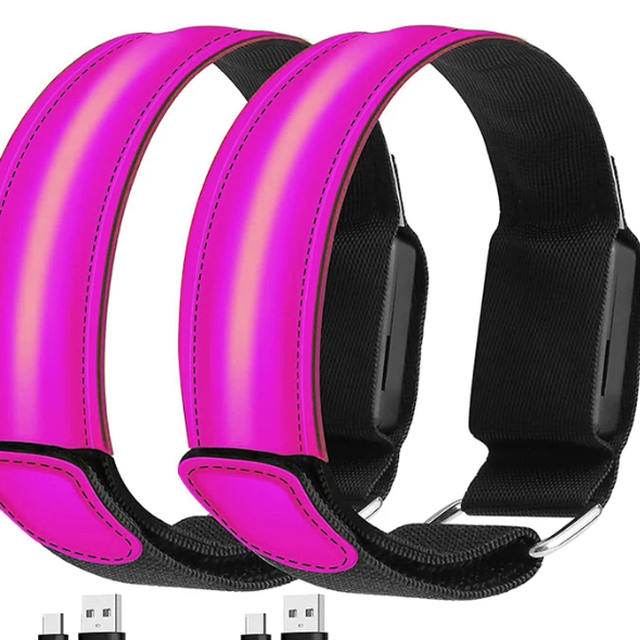 USB-Rechargeable Glowing Running Armband — QIUOLA | qiuola.com