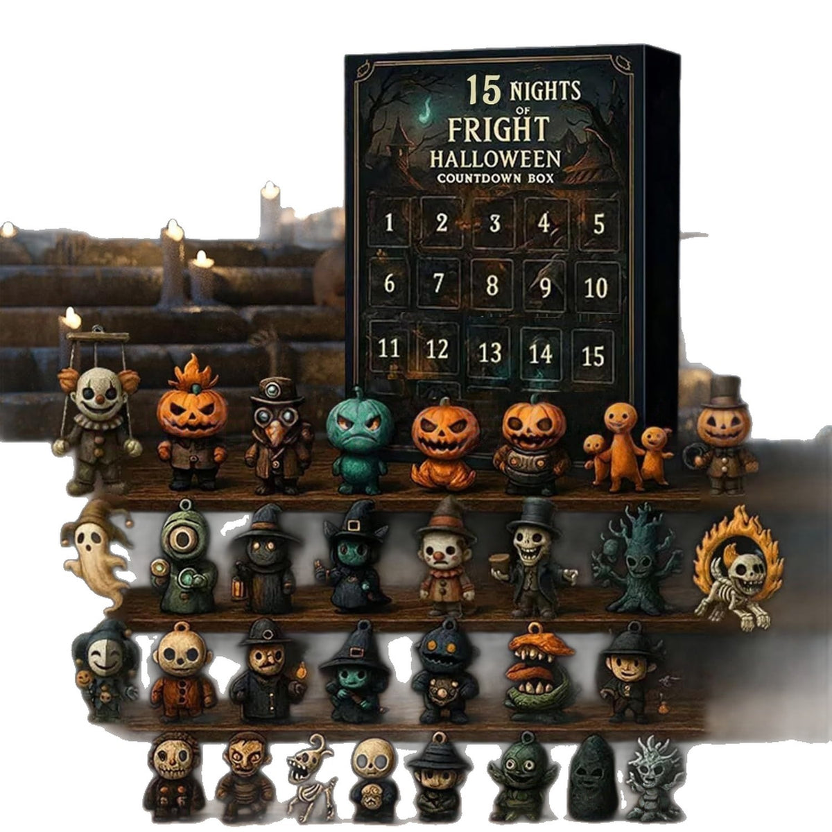 Halloween Countdown Calendar Blind Box — QIUOLA | qiuola.com