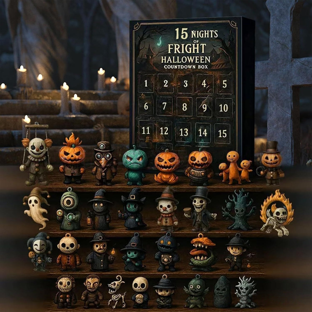Halloween Countdown Calendar Blind Box — QIUOLA | qiuola.com