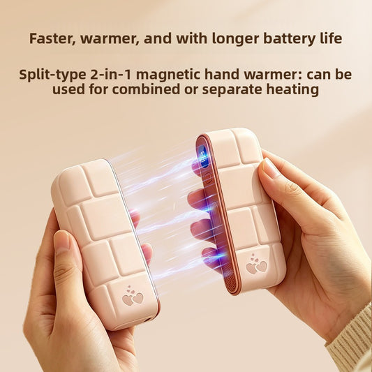 A19 Magnetic Detachable Rechargeable Hand Warmer — QIUOLA | qiuola.com