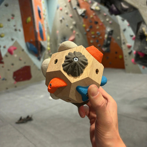 Wooden Climbing Grip Training Block, 11 cm — QIUOLA | qiuola.com