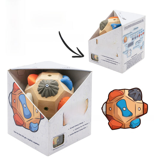 Wooden Climbing Grip Training Block, 11 cm — QIUOLA | qiuola.com