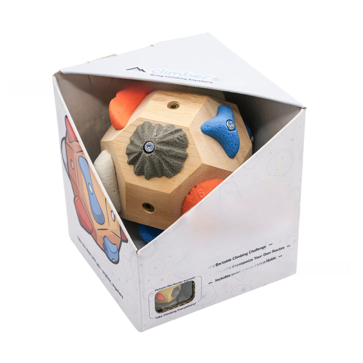 Wooden Climbing Grip Training Block, 11 cm — QIUOLA | qiuola.com