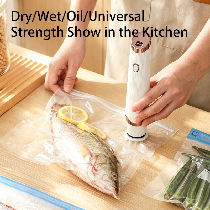 Rechargeable Handheld Vacuum Sealer – XLDZ-720 — QIUOLA | qiuola.com