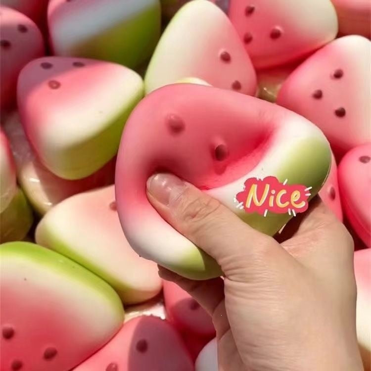 Ice-Skin Watermelon Slow-Rebound Squishy Toy — QIUOLA | qiuola.com