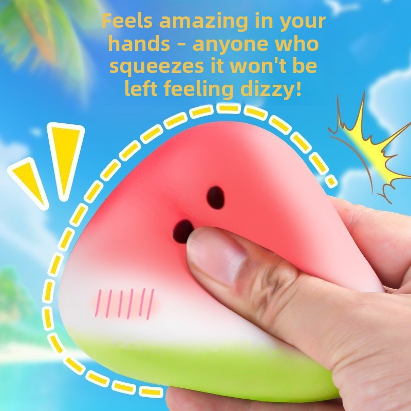 Ice-Skin Watermelon Slow-Rebound Squishy Toy — QIUOLA | qiuola.com