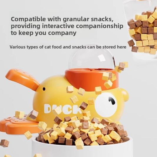 Interactive Duck Treat Dispenser Toy for Dogs & Cats — QIUOLA | qiuola.com