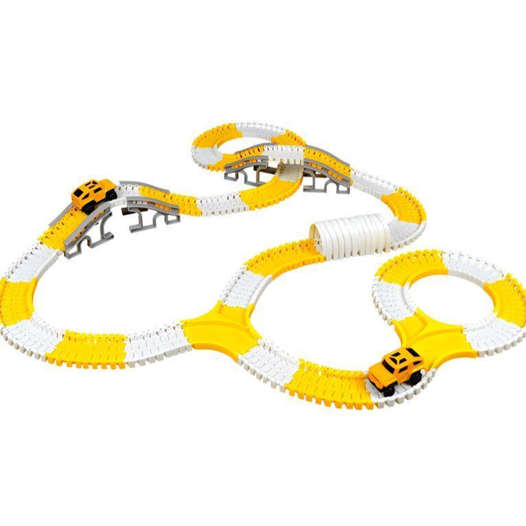 DIY Motorised Construction Vehicle Track Set – 135, 180 or 276 Pieces — QIUOLA | qiuola.com