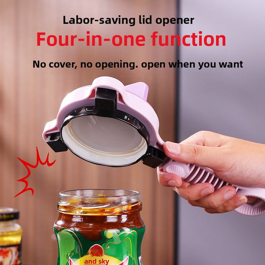 Adjustable Non-Slip Jar & Bottle Lid Opener — QIUOLA | qiuola.com