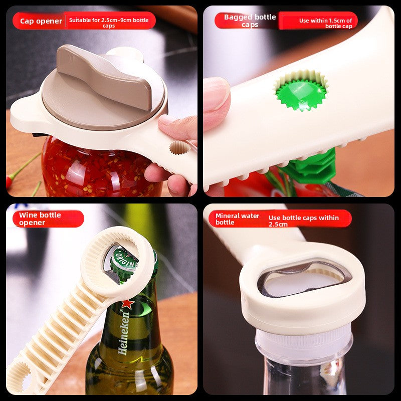 Adjustable Non-Slip Jar & Bottle Lid Opener — QIUOLA | qiuola.com