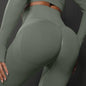 Women's High-Waisted Nylon-Spandex Yoga Leggings — QIUOLA | qiuola.com