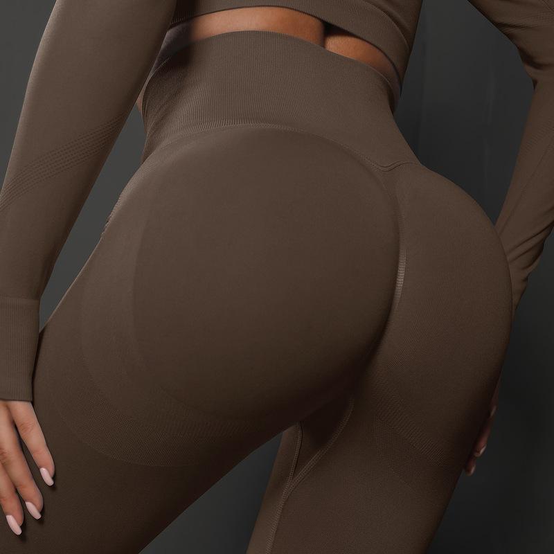 Women's High-Waisted Nylon-Spandex Yoga Leggings — QIUOLA | qiuola.com