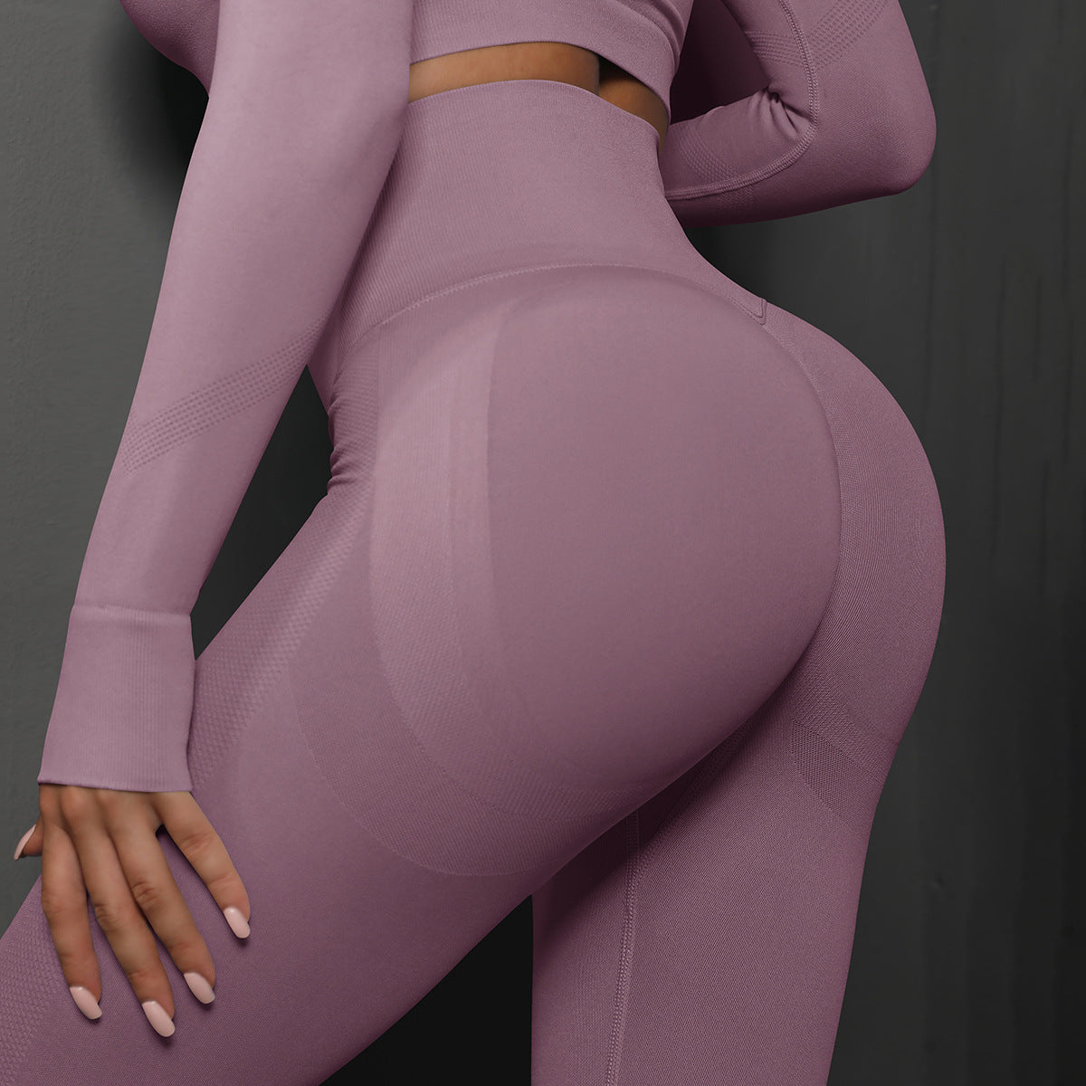 Women's High-Waisted Nylon-Spandex Yoga Leggings — QIUOLA | qiuola.com