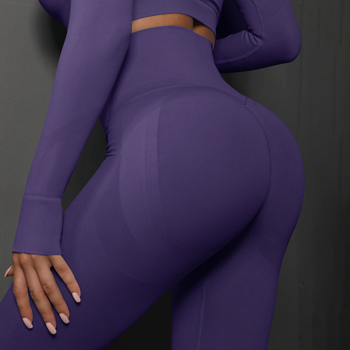 Women's High-Waisted Nylon-Spandex Yoga Leggings — QIUOLA | qiuola.com