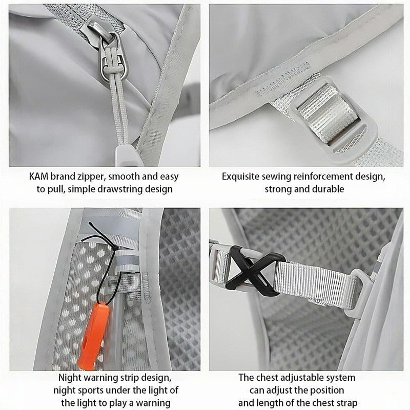 Lightweight Running Vest Backpack – 120g Nylon — QIUOLA | qiuola.com
